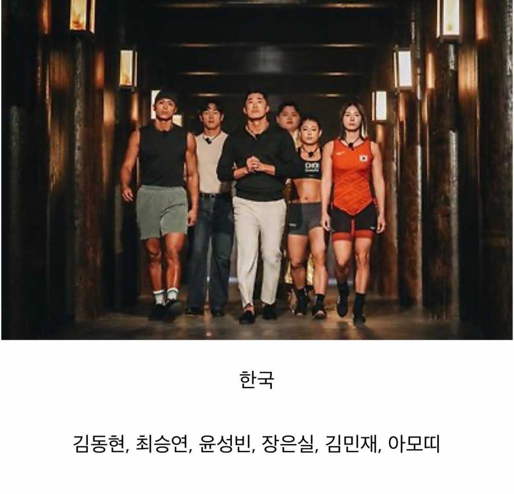 넷플릭스 [피지컬:아시아] 출연진 비주얼공개 jpg